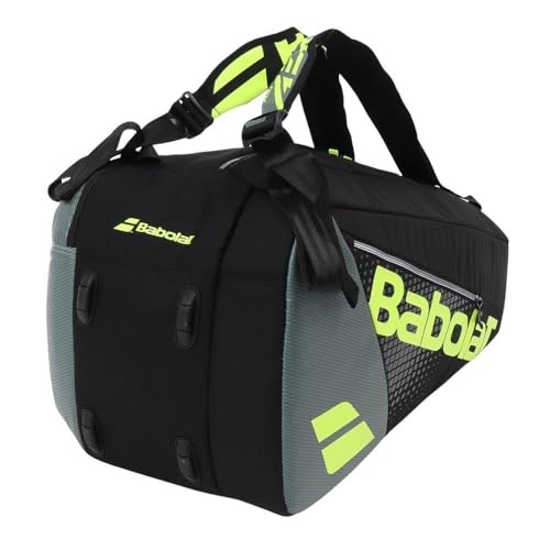 Babolat Sac RH6 Pure Aero Gris Métallisé / Noir / Jaune Fluo