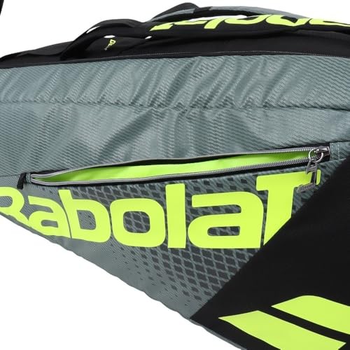Babolat Sac RH6 Pure Aero Gris Métallisé / Noir / Jaune Fluo