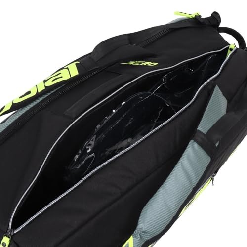 Babolat Sac RH6 Pure Aero Gris Métallisé / Noir / Jaune Fluo