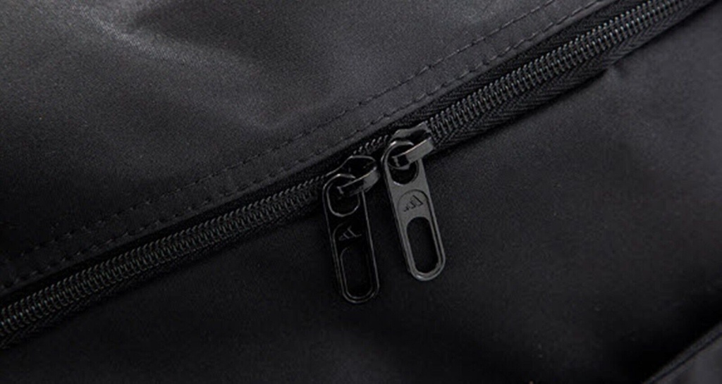 Adidas Sac en toile Linear Format moyen noir