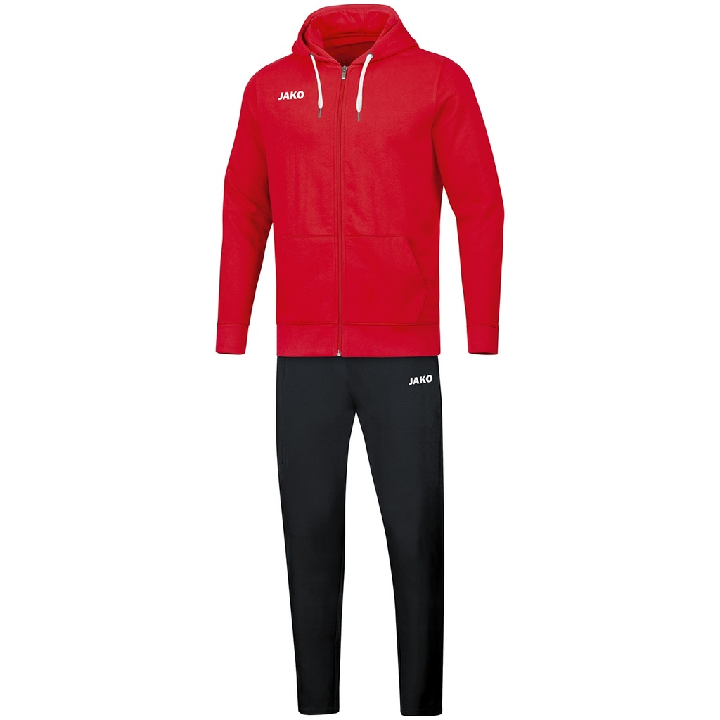 [M9665-01-128] JAKO Survêtement jogging à capuchon Base (M9665) (128, 01)