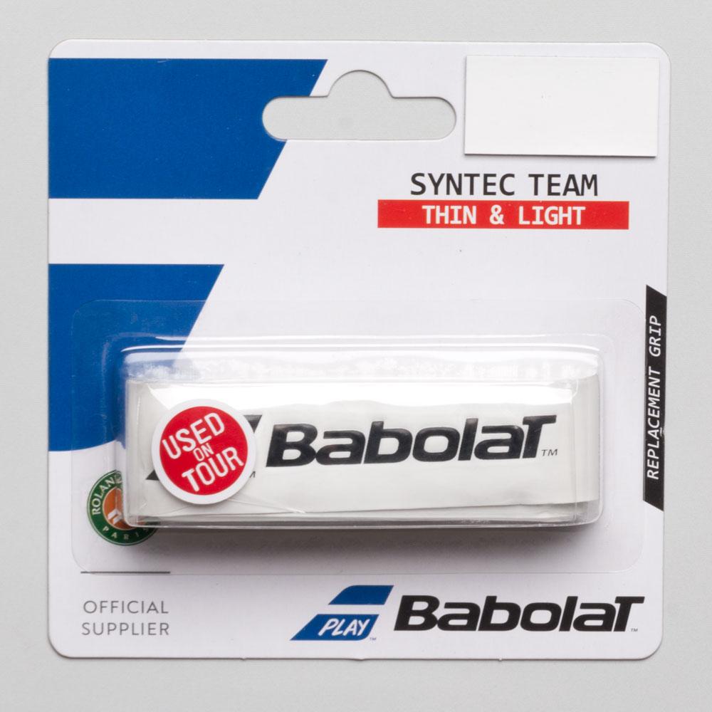 Babolat grip de remplacement Syntec Team Feel blanc