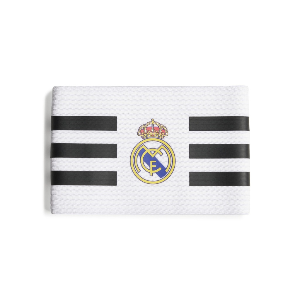 [IY2876] ADIDAS Brassard de capitaine Real Madrid WHITE/BLACK