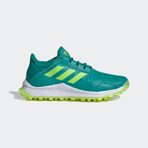 Adidas Chaussures de Hockey Youngstar vertes (33)