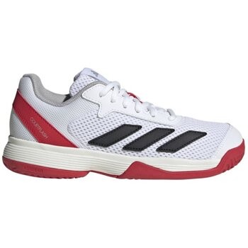 Adidas Courtflash Enfants blanc/rouge