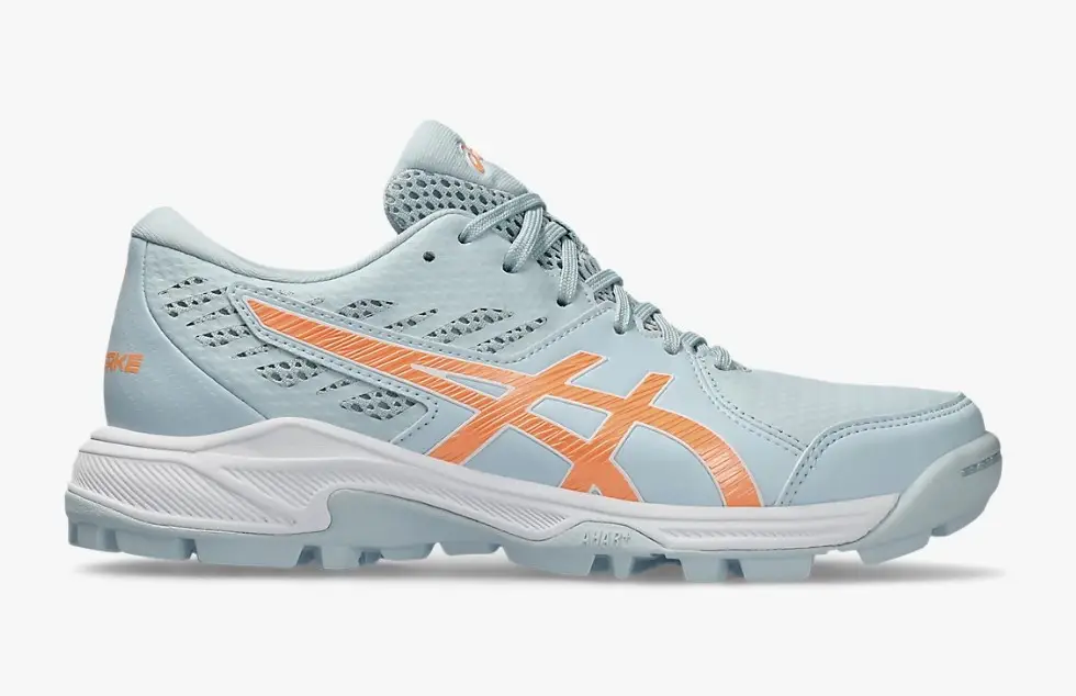 Asics chaussures de hockey Gel-Peake 2 femme bleu ciel/corail (37)