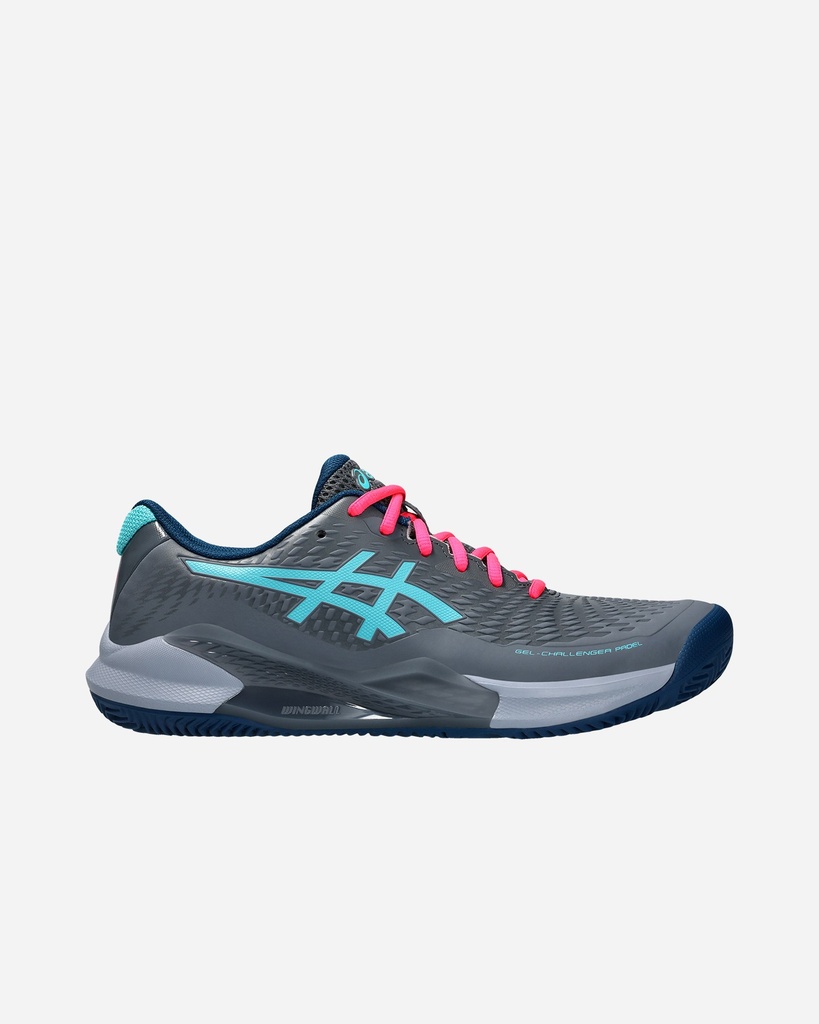 Asics Chaussures de padel Gel-Challenger 14 hommes Metropolis/Energy Aqua