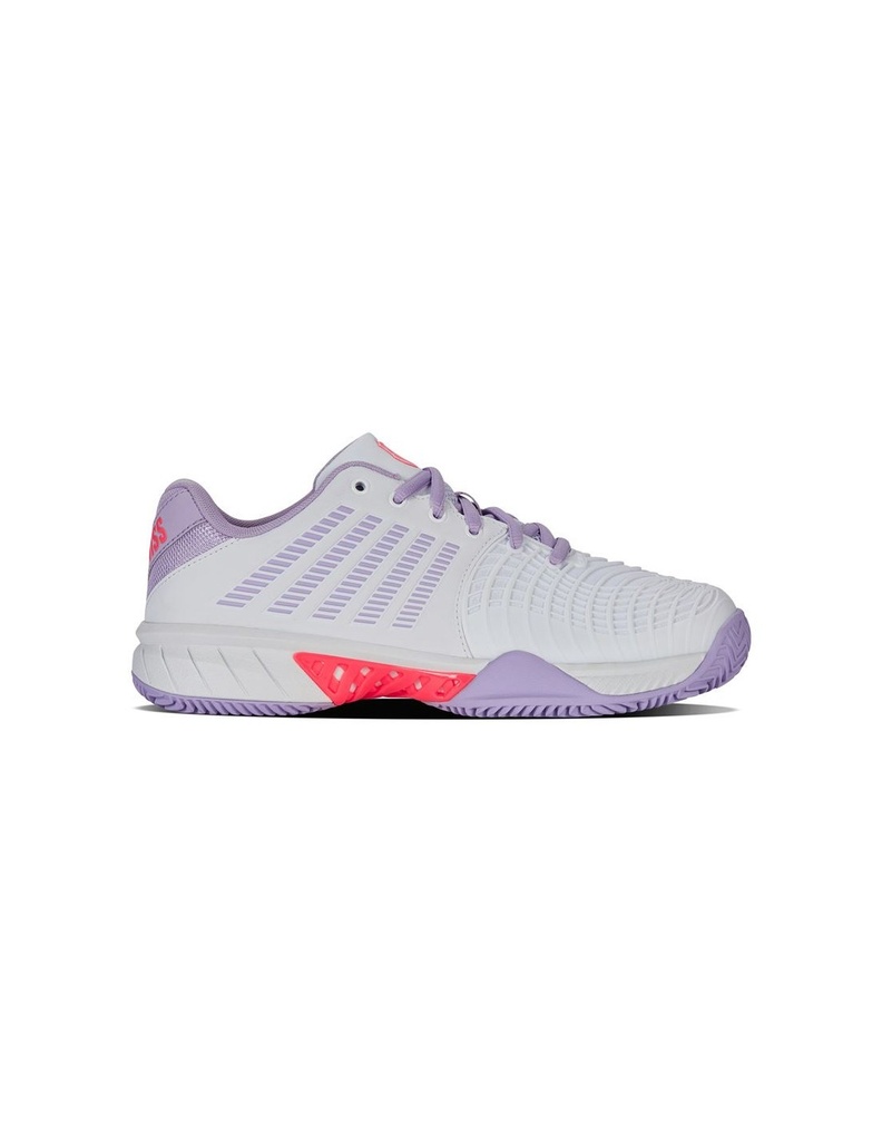 K-SWISS EXPRESS LIGHT 3 CLAY FEMME blanc/mauve/rose