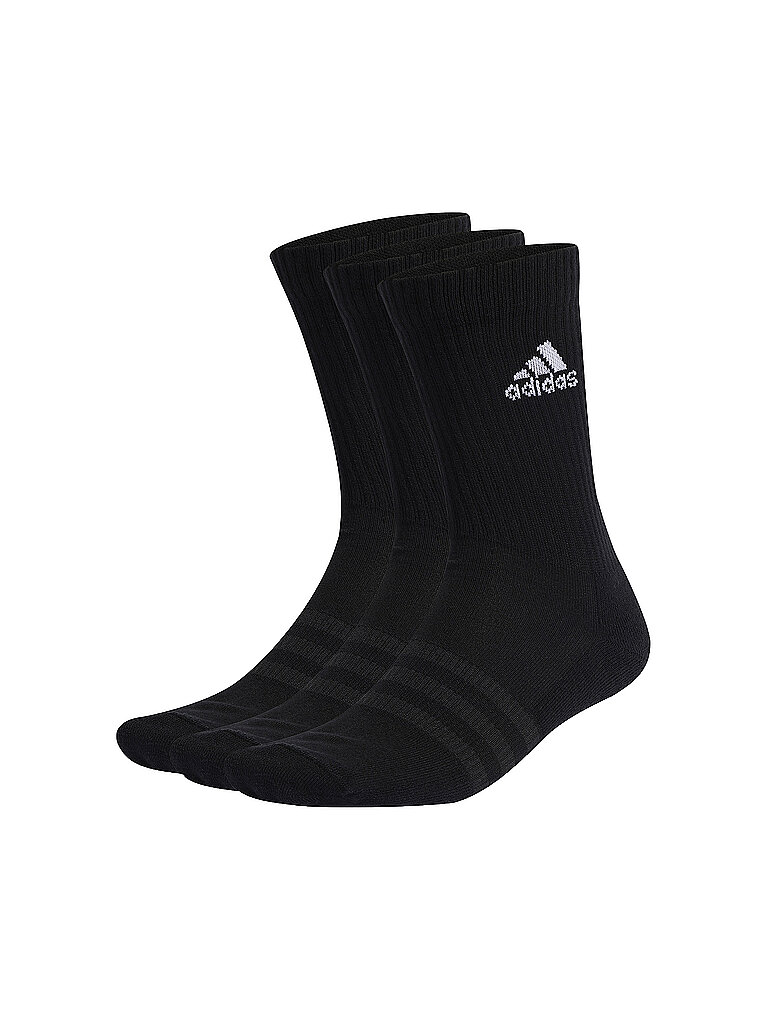 Adidas Chaussettes matelassées (3 paires) BLACK/WHITE