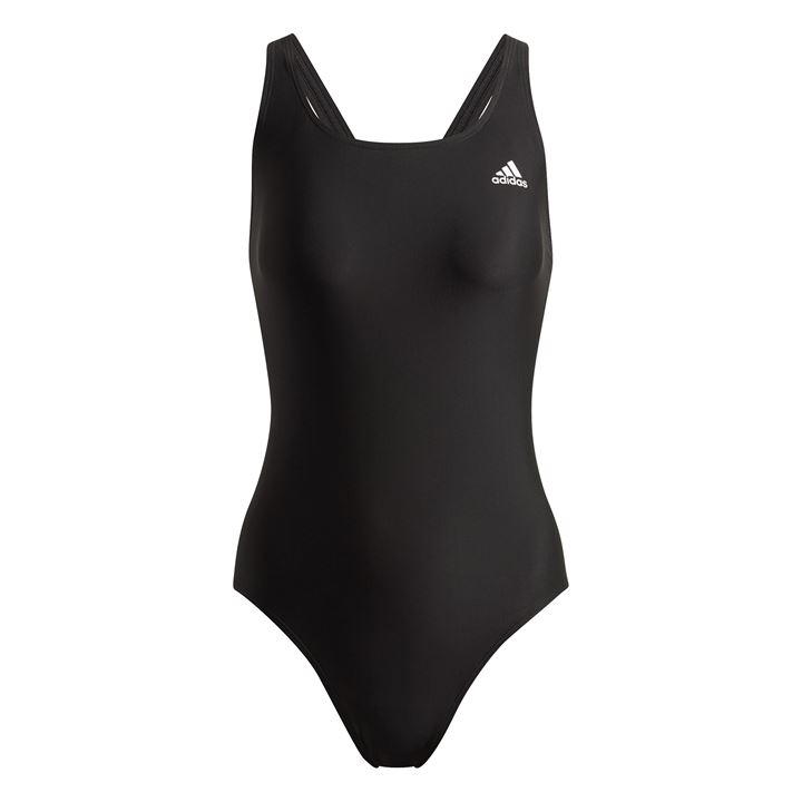 Adidas Maillot de bain 3 Bar Logo noir (38)