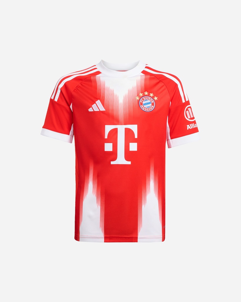 Adidas Maillot de football enfant Bayern Munich domicile 25/26 Rouge (128)