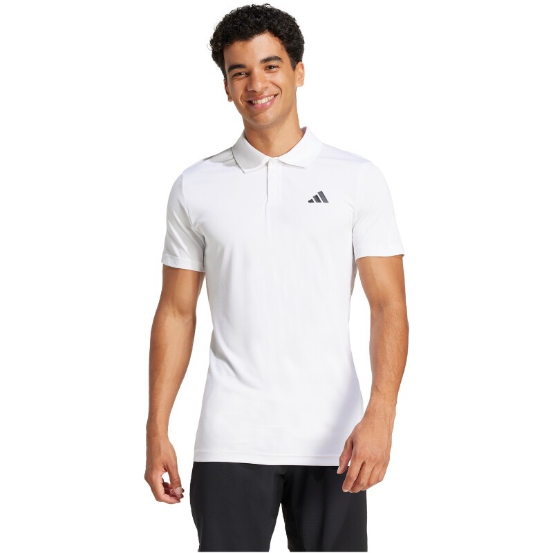 Adidas Polo de tennis FreeLift Homme blanc
