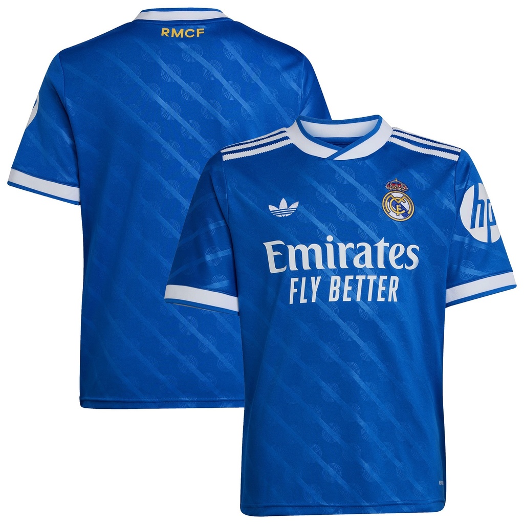 Adidas Real Madrid 25/26 Third Jersey Kids BLUBIR (128)