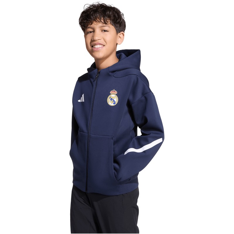 Adidas Real Madrid VESTE Z.N.E. enfants bleu marine