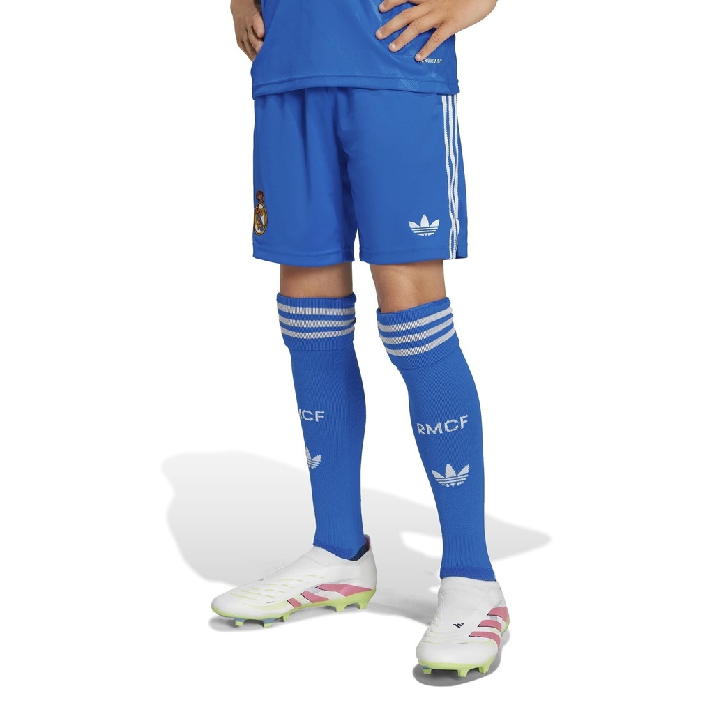 Adidas Short REAL 3 BLUBIR Real Madrid 25/26 pour enfants