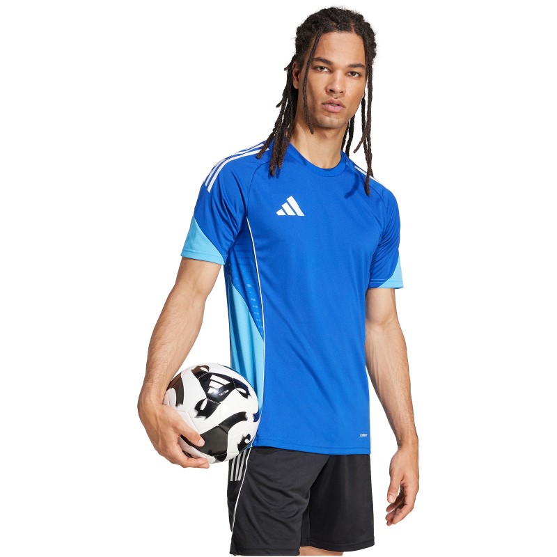 Adidas Tiro 25 Competition T-shirt d'entrainement bleu