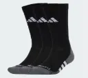 Adidas Chaussettes mi-mollet rembourrées Performance Climacool (3 paires) noir/blanc