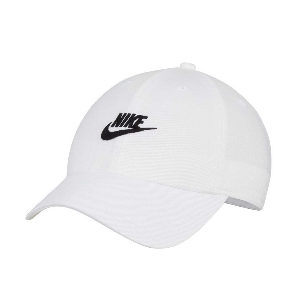 NIKE CLUB CASQUETTE Unstructured Futura Wash BLANC (XS/S)