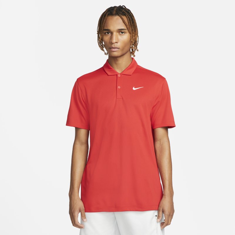 NIKE Court Dri-Fit Polo rouge
