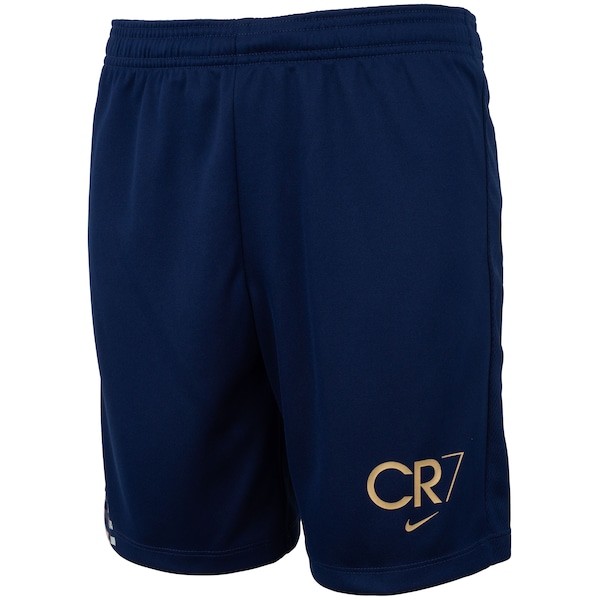 Nike CR7 Academy Short d'Entraînement Enfants Bleu Foncé Rose Doré