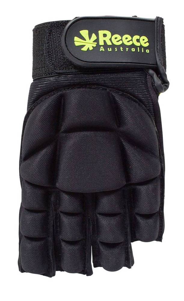 REECE GANT DE HOCKEY COMFORT HALF FINGER NOIR
