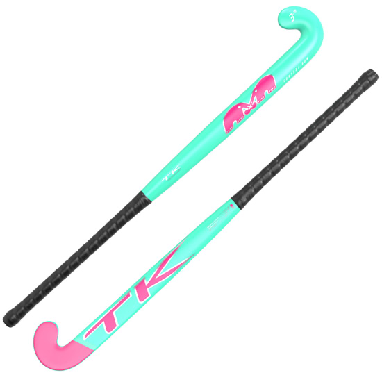 TK Stick de hockey 3.JR control bow aqua/pink