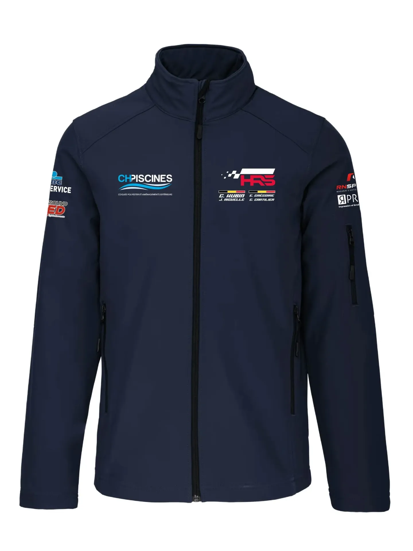Veste Softshell Team HRS 2025 coupe homme