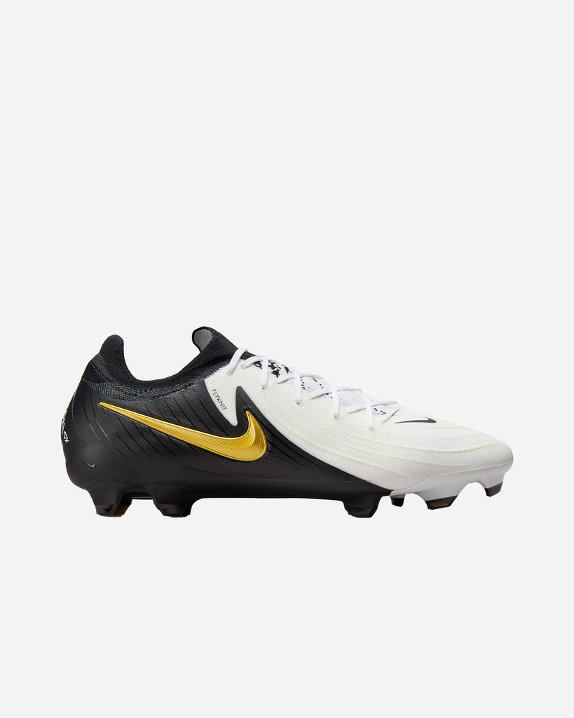 Nike Phantom GX II Pro FG Low-Top blanc/noir/or