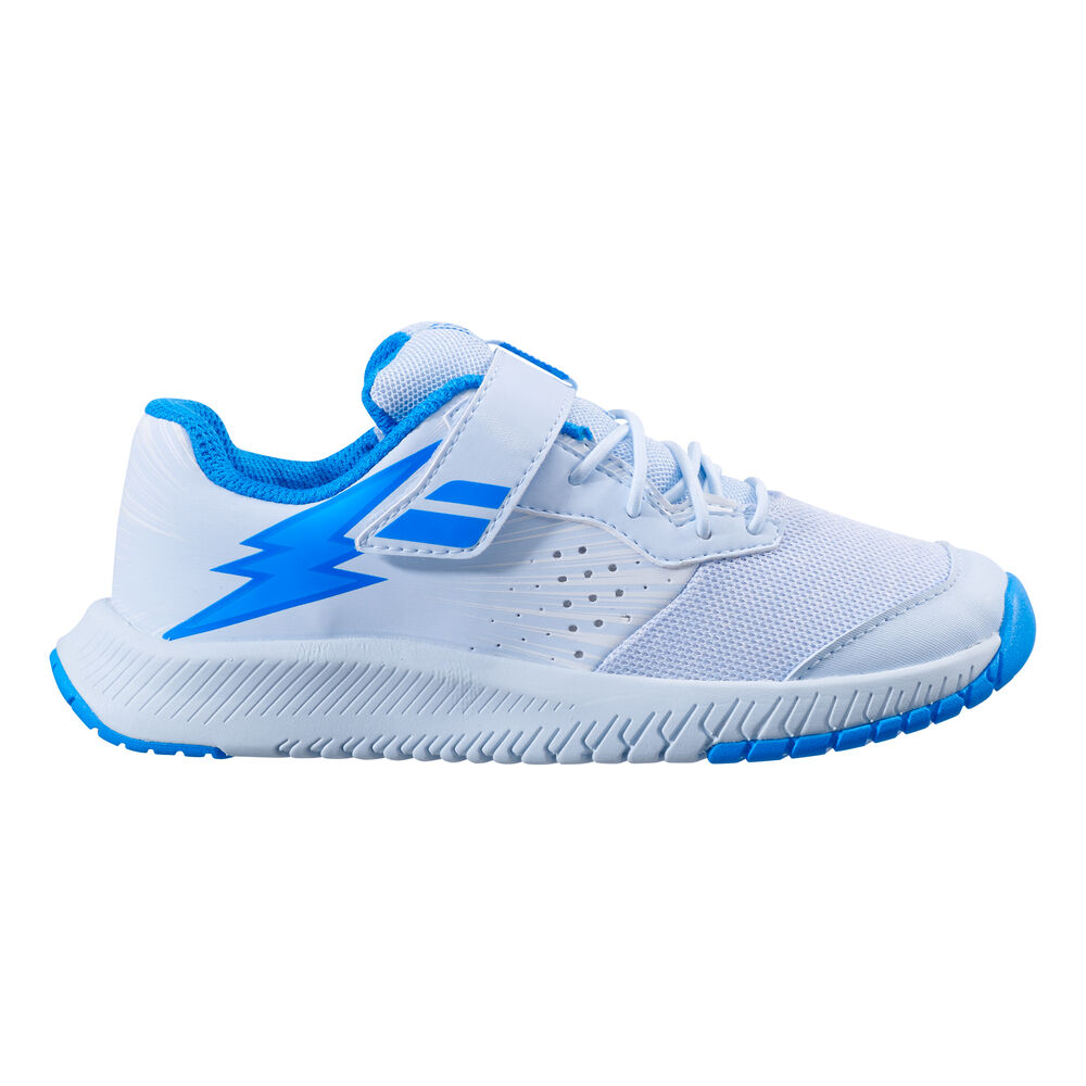 CHAUSSURES ENFANT BABOLAT PULSION ALL COURT BLANC 