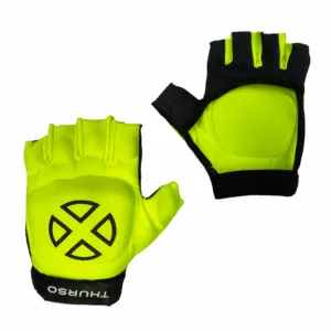THURSO Field Hockey Glove – Lemon/black