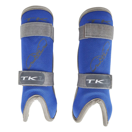 TK 3 Protège-tibias de hockey enfant bleus