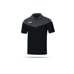 JAKO Polo gris/noir (6320)