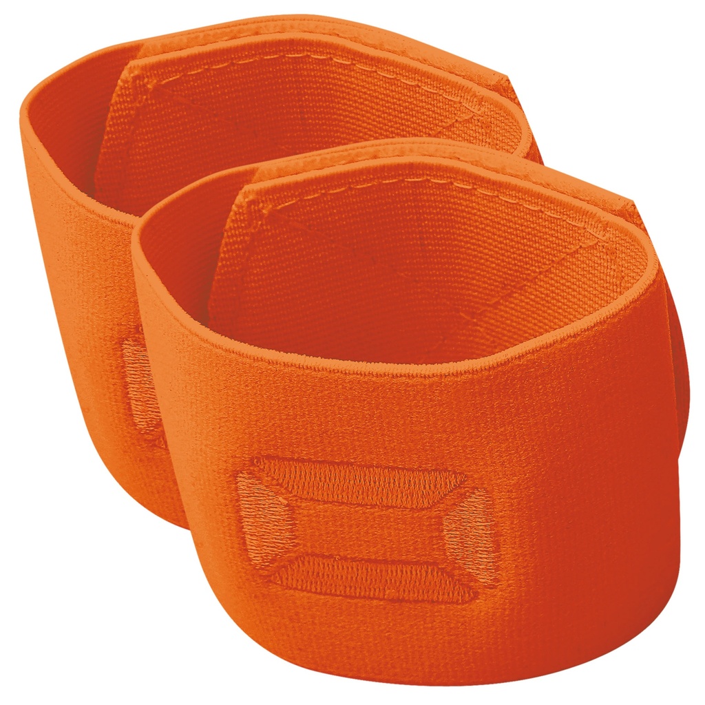 Stanno élastique de maintien pour protège-tibias orange