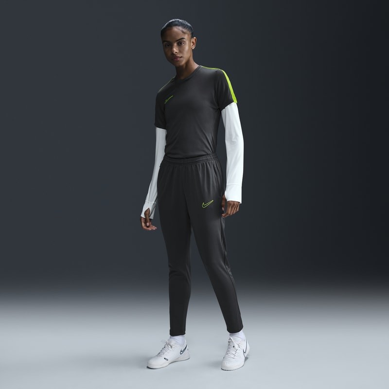 Nike Academy Pantalon de foot Nike Dri-FIT pour femme gris/jaune