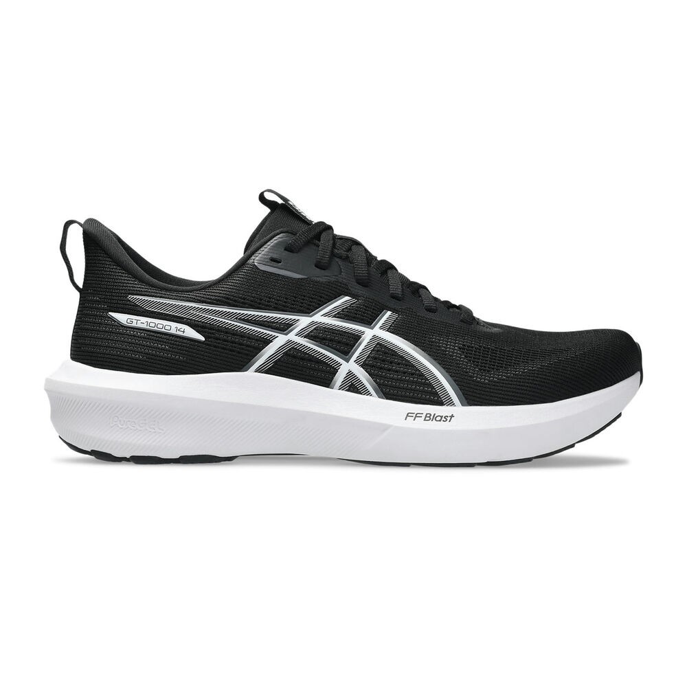 Asics chaussures de running GT-1000 14 noir/blanc