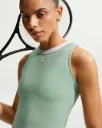 NikeCourt Advantage Débardeur de tennis Dri-FIT pour femme steam/blanc