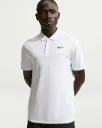 NikeCourt Dri-FIT Polo de tennis pour Homme blanc