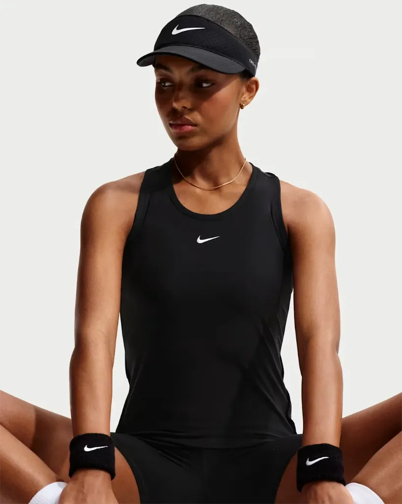 Nike Victory Débardeur de tennis Dri-FIT pour femme noir