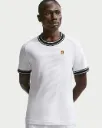 NikeCourt Heritage Haut de tennis à manches courtes pour homme blanc