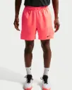 NikeCourt Victory Short de tennis Dri-FIT 18 cm pour homme Hot Lava/Noir