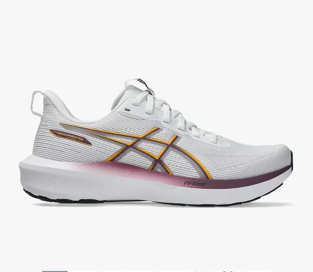 Asics chaussures de running GT-1000 14 white/yamabuki (37 1/2)