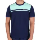 Sergio Tacchini Riflesso PL t-shirt navy/bleu ciel