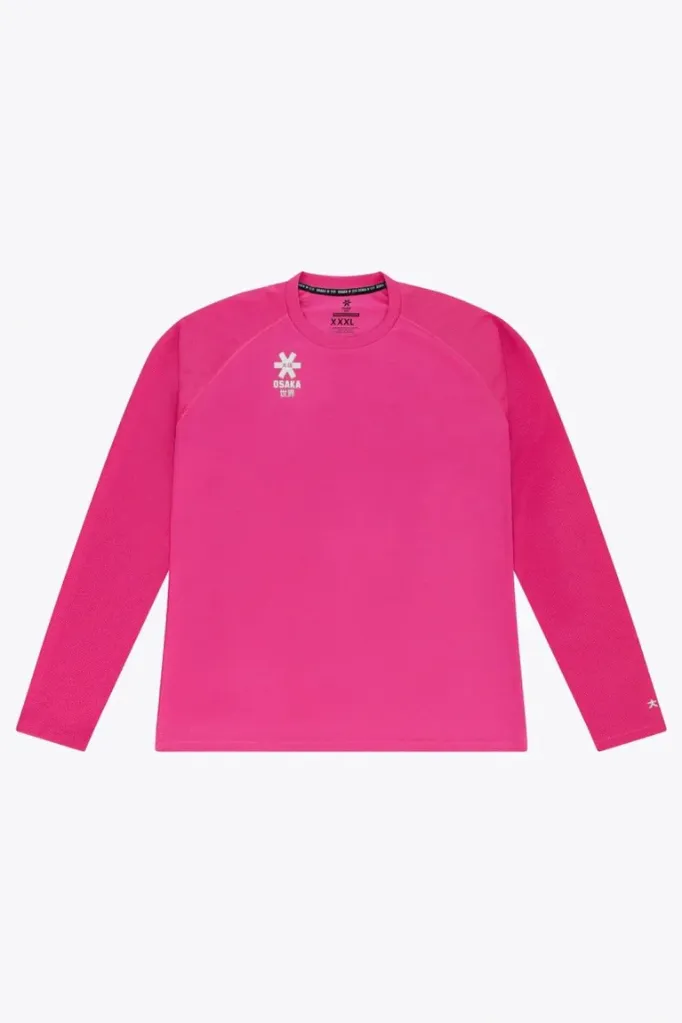 Osaka Keeper Tee Long Sleeves rose fluo (XS)