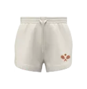 RTCH Short écoresponsable French Terry femme ivoire