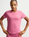 Nike Tempo Haut de running à manches courtes Dri-FIT pour femme peony