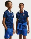 FFF 2026 Stadium Domicile Maillot de foot Replica Nike Dri-FIT pour ado