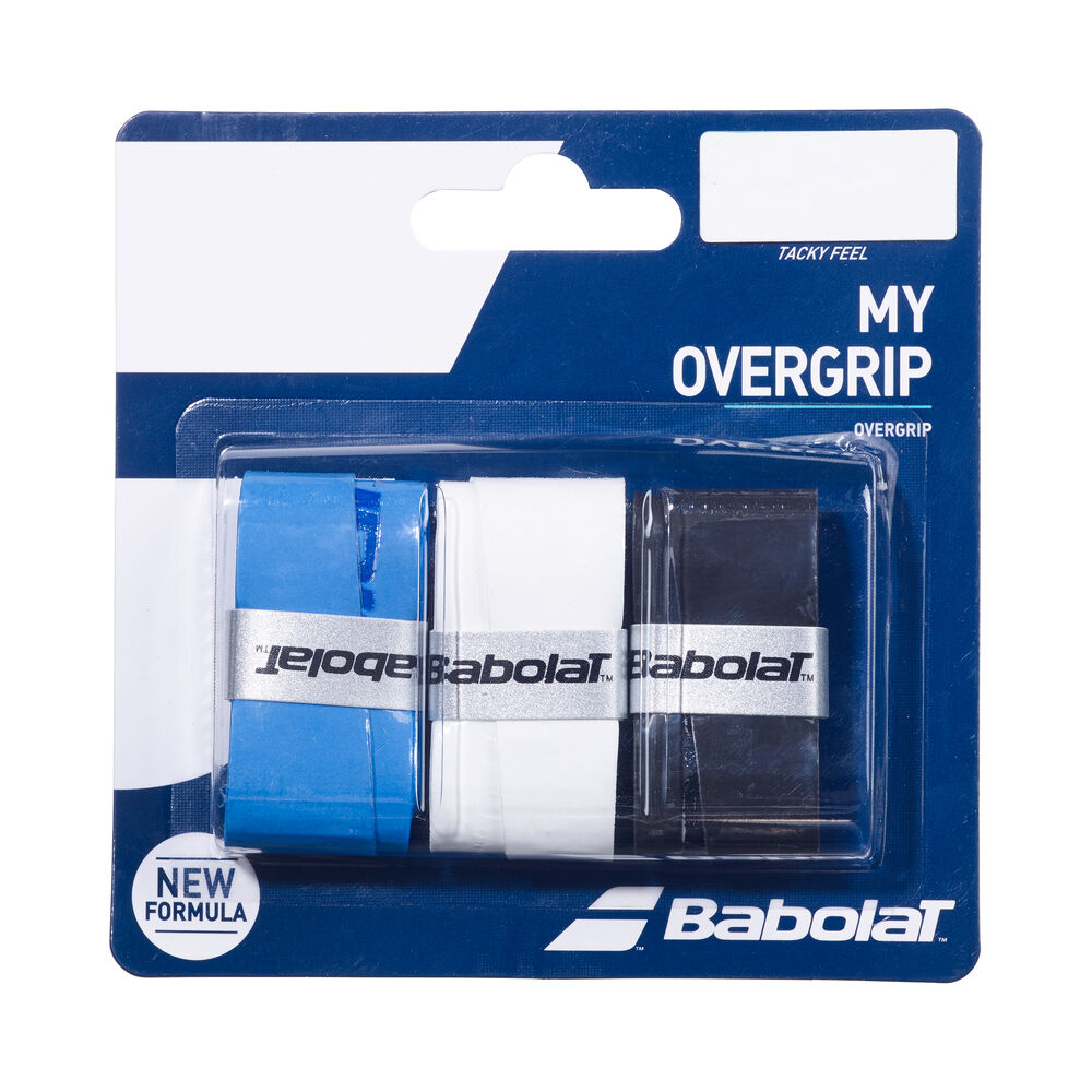Babolat Surgrip My Overgrip x3 - Noir Bleu Blanc