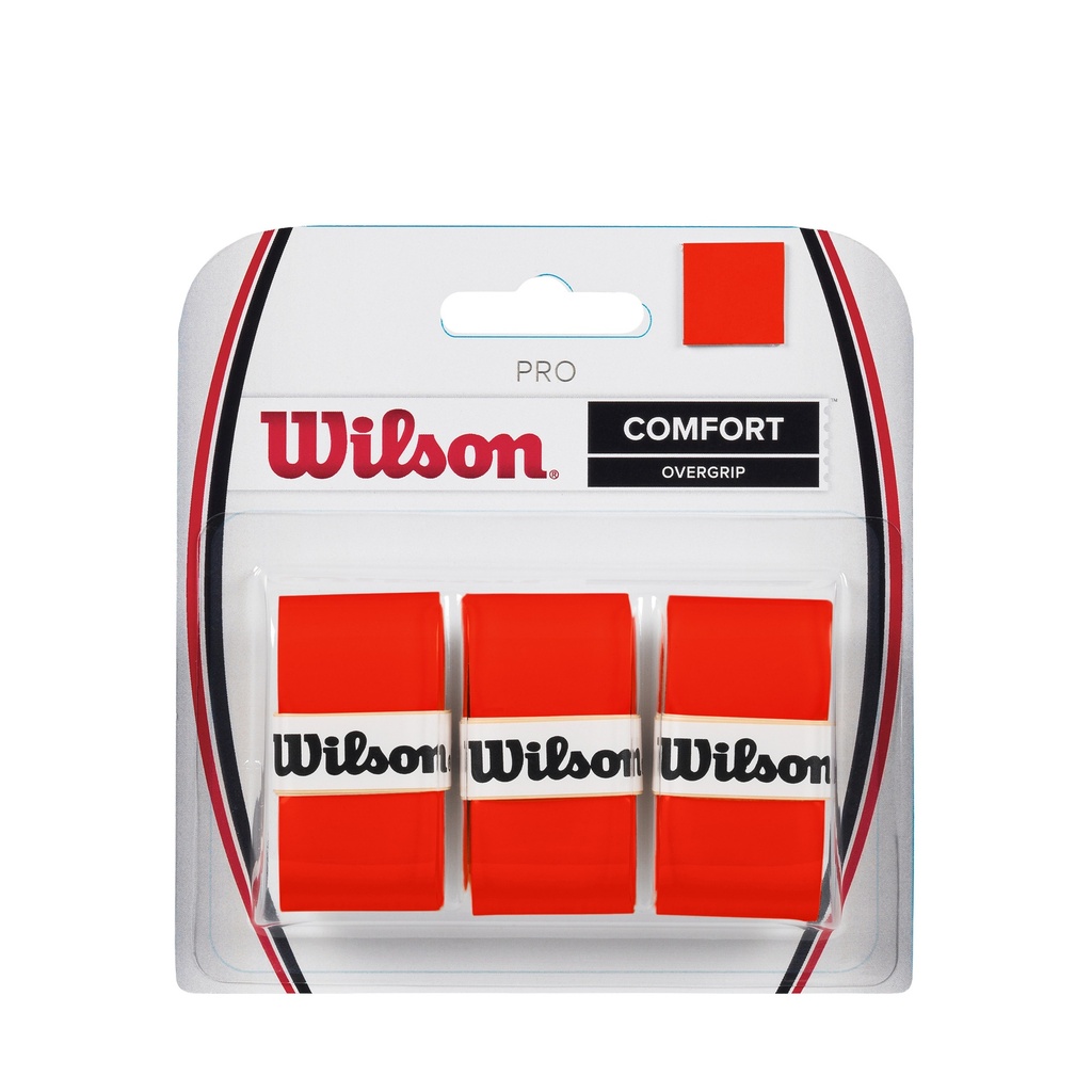 Wilson surgrip Pro Comfort orange (pack de 3)