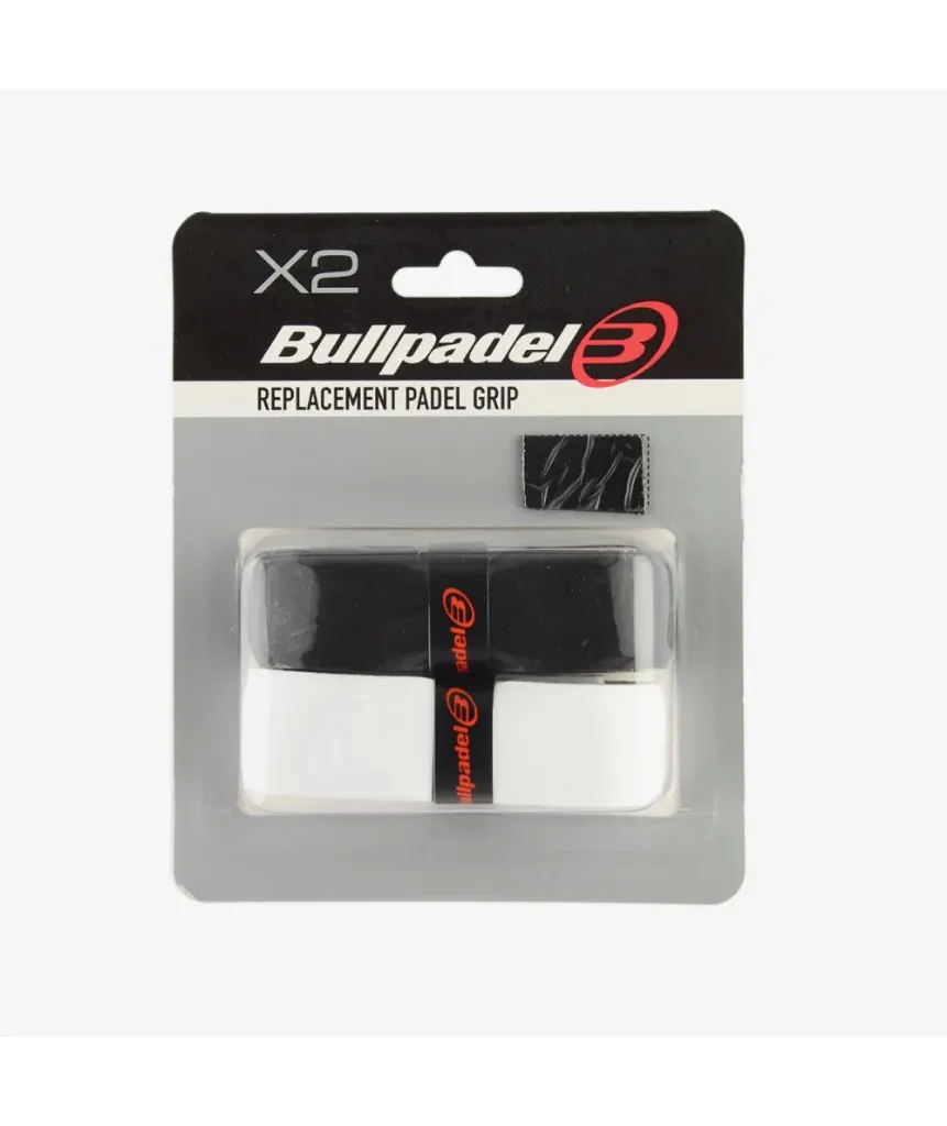 Bullpadel Grips de remplacement GR1210 blanc/noir