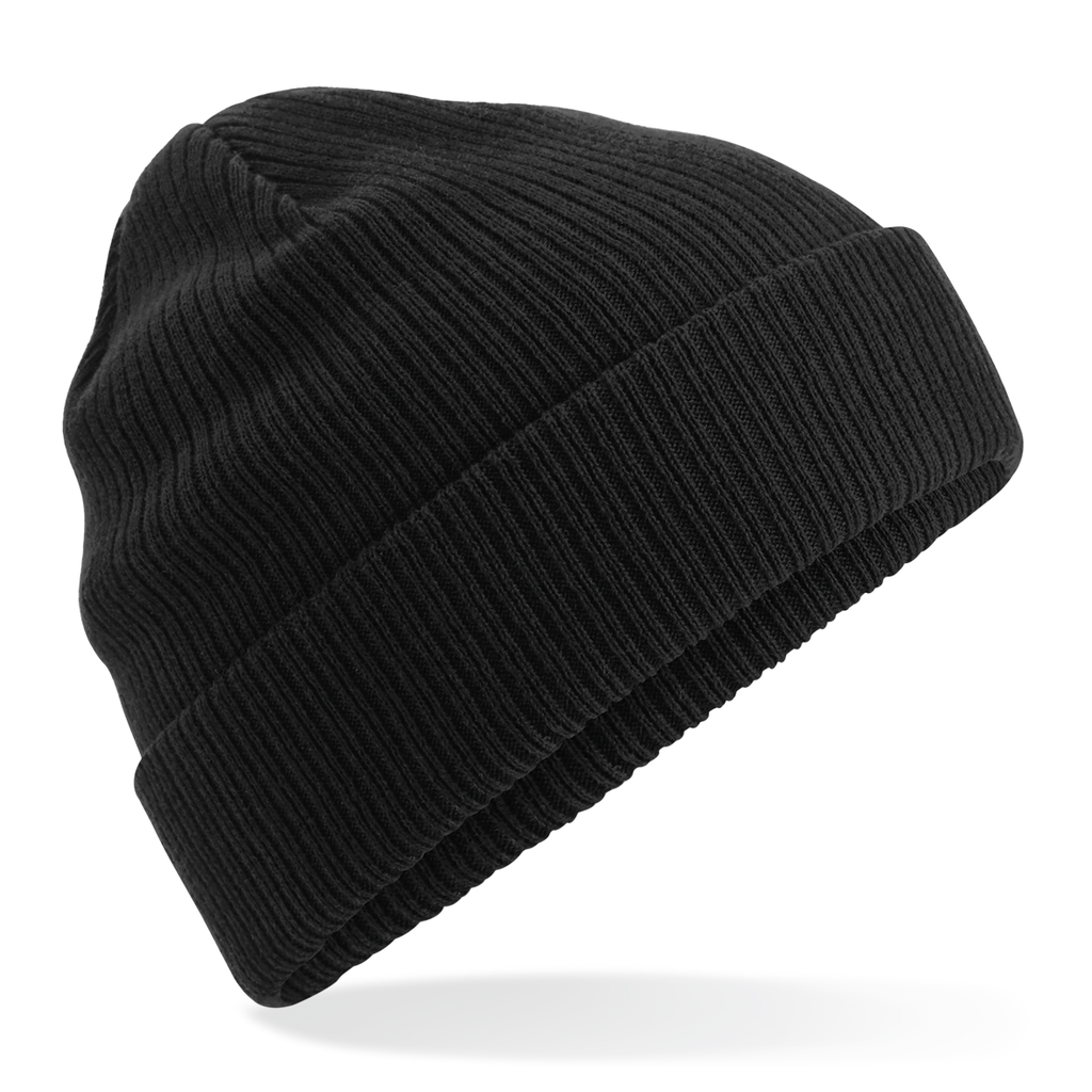 Beechfield® Bonnet en coton biologique Black (B050)
